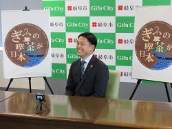 株式会社CBCテレビによる岐阜のモーニング特集の取材の様子