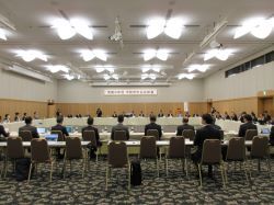 同市長会総会に出席（東京都）の様子