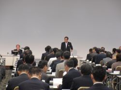 全国市長会理事・評議員合同会議に出席（東京）の様子