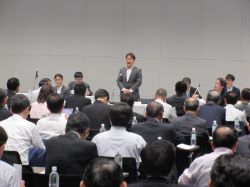 全国市長会第4分科会（国土交通・農林水産・環境等）に出席（東京）の様子
