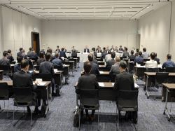 全国市長会財政委員会・都市税制調査委員会合同会議に出席（東京）の様子