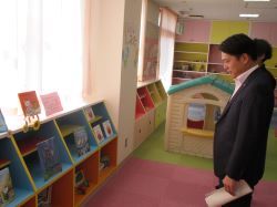 サンフレンドうずら・児童センターを視察（同所）の様子