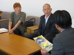 公益社団法人岐阜県交響楽団理事長 矢橋修太郎氏ほかと面談の様子