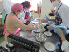 調理実習の様子