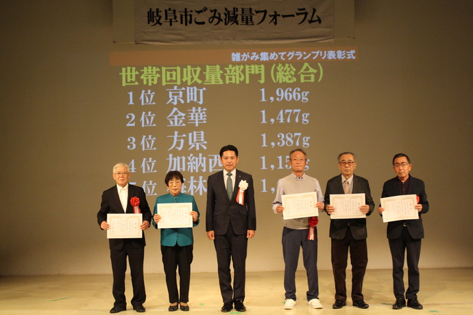雑がみ集めてグランプリ表彰式写真1