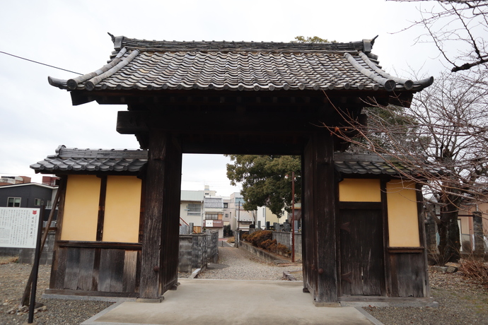 岐阜別院裏門