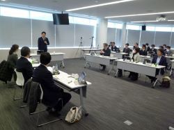 令和6年度第6回岐阜市総合教育会議にて、あいさつの様子