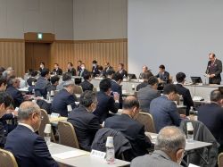 全国市長会理事・評議員合同会議に出席（東京）の様子