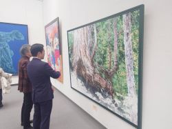 第11回日展名古屋展を鑑賞（愛知県名古屋市）の様子