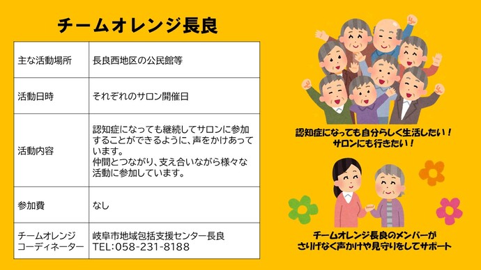 チームオレンジ長良