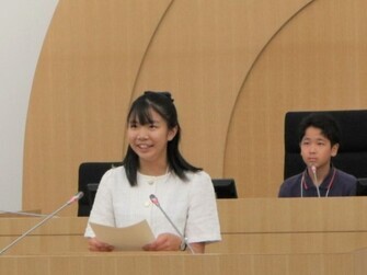 子ども議会の様子
