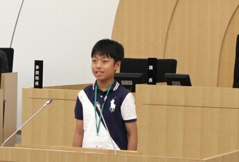 子ども議会の様子