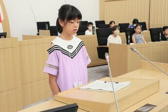 自分の意見_子ども市長2