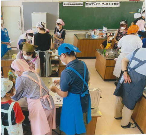 写真：調理の様子