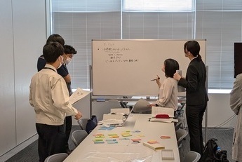 写真:グループワーク