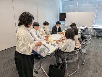 写真:グループワーク