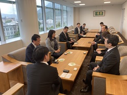 イオンリテール株式会社中部カンパニー西愛知岐阜事業部長 針金健史氏ほかと面談