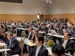 全国市長会理事・評議員合同会議に出席の様子