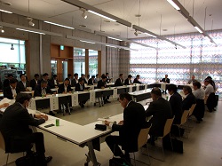 第3回岐阜市経済対策意見交換会にて、あいさつ