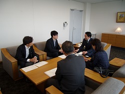 公益財団法人岐阜観光コンベンション協会データ分析専門職員 周涵氏が着任のあいさつ