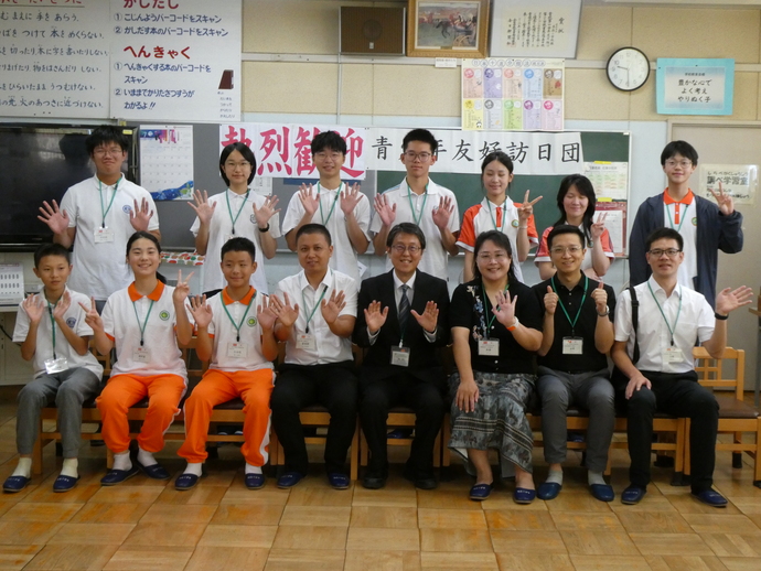 写真：本荘小記念撮影
