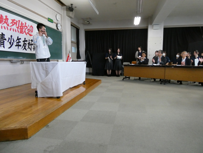 写真：送別会