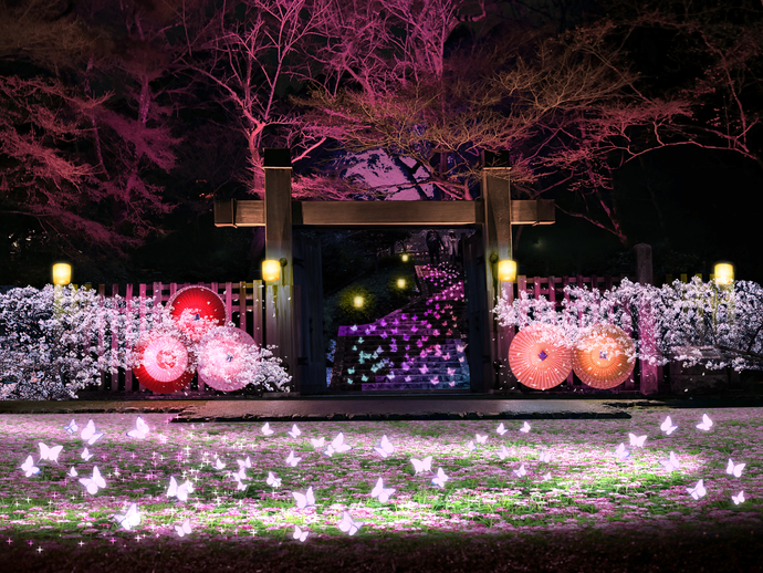 ぎふ灯り物語2026のキービジュアル