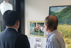 青木年広個展－清冽な流れを描き続けて－を鑑賞