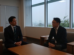 株式会社ぎふ建築住宅センター専務 伊藤清司氏と面談