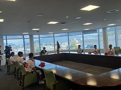 岐阜青山ボーイズ所属の市内中学生がエイジェックカップ第56回選手権大会岐阜県支部予選の優勝、及び同全国大会出場を報告