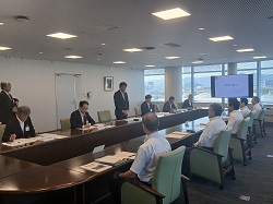 岐阜市を管轄する警察署長との意見交換会