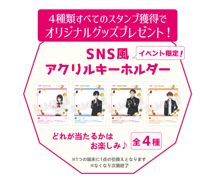 達成賞　アクリルキーホルダー