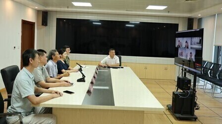 オンライン交流会議の様子