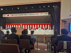 東海環状自動車道（本巣IC-大野神戸IC）開通式に出席（本巣市）
