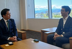 財務省東海財務局長 𠮷田昭彦氏が着任のあいさつ