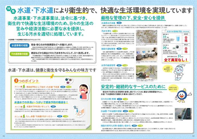 広報紙「水のこえ」48号 2、3面