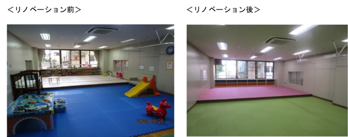 写真：西児童センターリノベーション