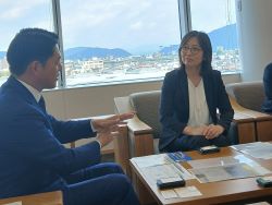 岐阜北税務署長 山本久美子氏ほかと面談