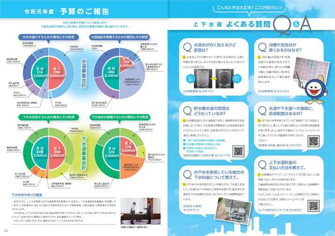 広報紙「水のこえ」45号　6、7面
