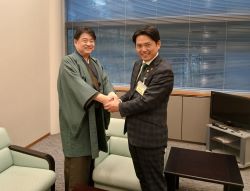 内閣官房参与 間宮淑夫氏と面談（東京）