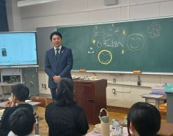 岐阜市立明郷小学校を視察