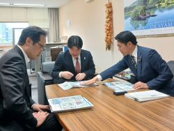 国土交通省都市局長 中田裕人氏と面談（東京）