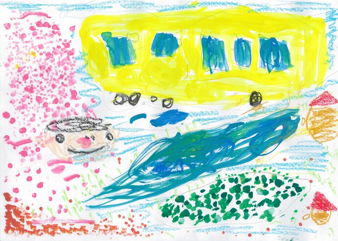 岐阜市総合交通協議会長賞　小学校未満の部