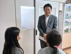 岐阜市立徹明さくら小学校を視察