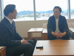 岐南町議会議長 加藤雅浩氏が就任のあいさつ