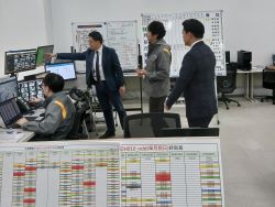 淡海LRT指令センターを視察（新北市）