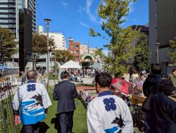 岐阜市産業・農業祭～ぎふ信長まつり～ in金公園を視察