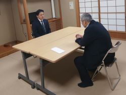 本郷自治会連合会長 山口力也氏と面談