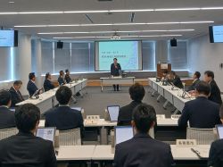 令和7年度第3回岐阜地域広域圏協議会に出席し、あいさつ及び議事進行