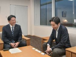 ボストン室内管弦楽団音楽監督兼指揮者 佐藤洋平氏と面談